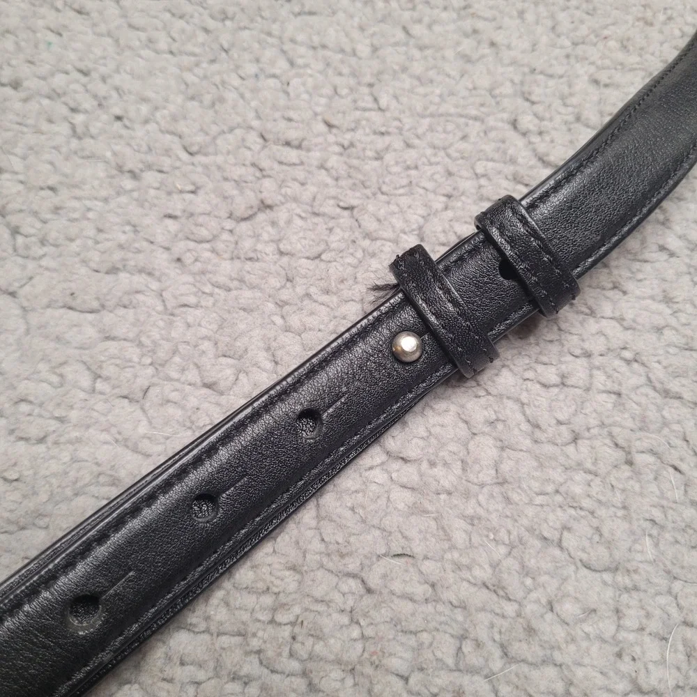 TUMI Bag Black Nylon Leather Trim Crossbody Messenger Travel Flat Unisex